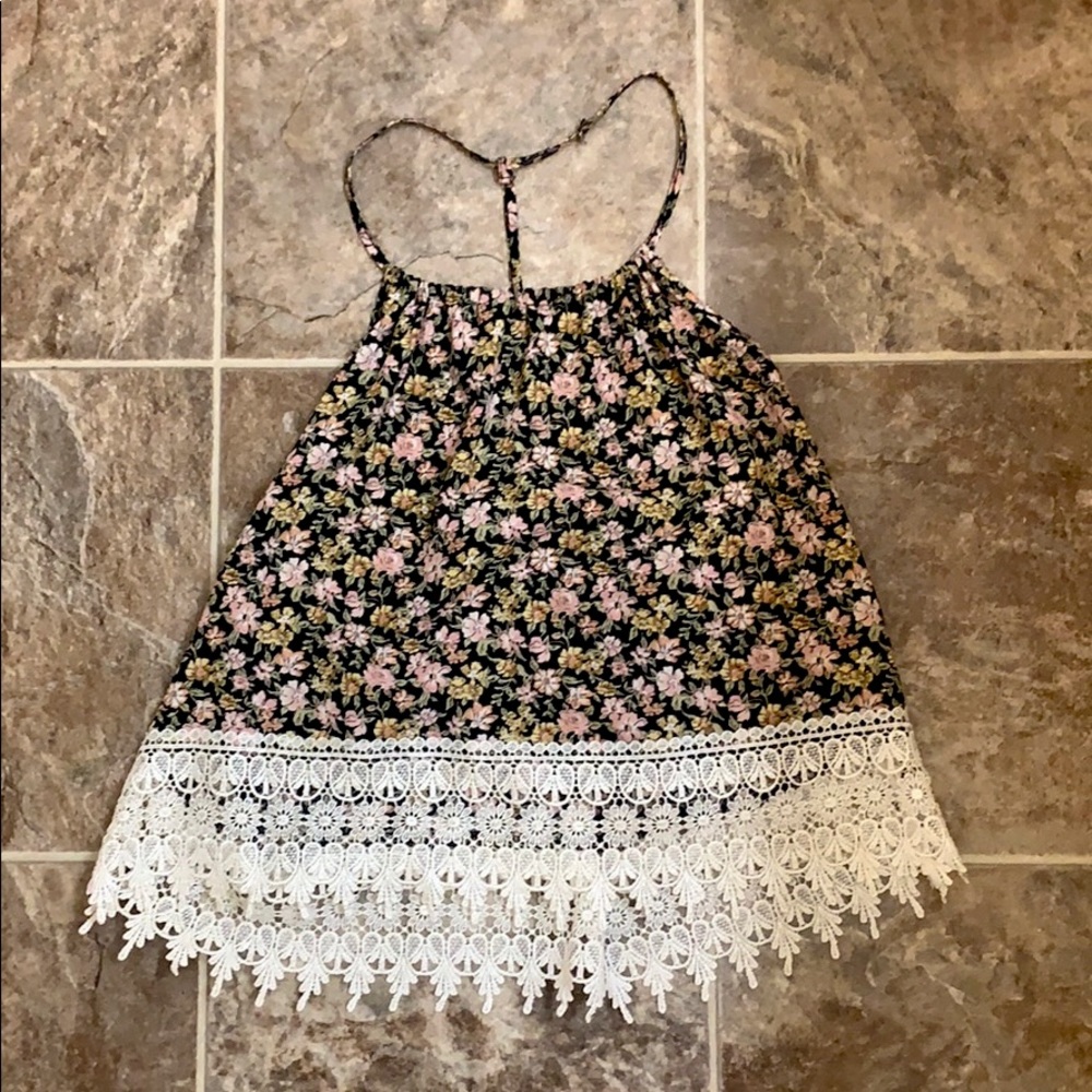 La Hearts halter top